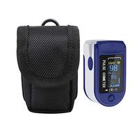 Qcwwy Finger Pulse Oximeter Case, Portable Storage Bag with Protective Interior, Compact Design for Travel Accessories
