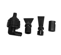 Qcwwy Fish Tank Outlet, Adjustable Waterflow Aquarium Outlet Water Connector Universal Rotation Head Water Outlet Parts Kit Equipped with an Anti Siphon Function