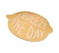 Qcwwy Flexible Cat Litter Mat Skid Resistant Fruit Shaped Easy To Clean Pet Food Catching Mat For Cats Daily Goods (#1)