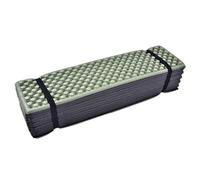 Qcwwy Folding Foam Mat, XPE Material, Portable Waterproof Egg Cell Sleeping Pad 72.8 Inch for Camping Yoga Outdoor Activities (Blackish Green)