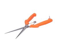 Qcwwy Fruit Picking Scissors Pruning Shears Tin Snips Shears with Non Slip Ergonomic Handle and Spring Mechanism Specially Shaped for Pruning Flowers Vegetables Stems and Twigs Fruit