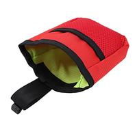 Qcwwy Futterbeutel Dog Treats Bag Multifunctional 600D Oxford Treat Pouch Ideal For Training Walking Running And Traveling Dog Training Products (Red)