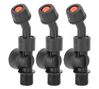Qcwwy G3/8 DN10 Spray Nozzle 3Pcs Agricultural Spray Nozzles with Good Atomization Effect for Backpack Electric Sprayer Accessories Water Saving Irrigation