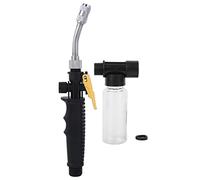 Qcwwy Garden Hose Sprayer Nozzle,Ergonomic Non Slip Handle High Pressure Power Washer Wand Hose Nozzle with Adjustable Elbow for Car Washing Garden Watering