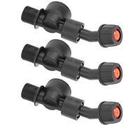 Qcwwy Garden Sprayers 3Pcs Agricultural Spray Nozzles with Good Atomization Effect for Backpack Electric Sprayer Accessories Water Saving Irrigation G3/8 DN10 Spray Nozzle
