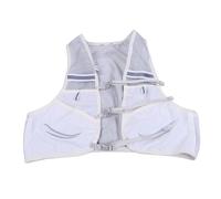 Qcwwy Garden Tool Holder Breathable Adjustable Chest Straps Outdoor Work Vest with Multiple Pockets Gardening Tool Pouch for Electrician Carpentry Projects Tools Vest Lightweight (Grey)