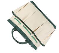 Qcwwy Garden Tool Storage Oxford Bag Bag Organization for Gardening, Great Capacity with 9 Pockets for Garden Tools Supplies