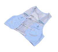 Qcwwy Gardening Tool Pouch Tools Vest Lightweight Breathable Adjustable Chest Straps Outdoor Work Vest for Electrician Carpentry Projects Garden Tools (Blue)