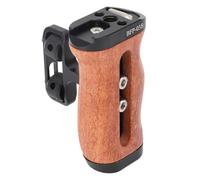 Qcwwy Grip Cage Cage Material in Wooden Wood, the Left or the Right Side of the Camera Is Installed