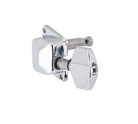 Qcwwy Guitar Machine Heads Guitar Tuning Pegs,Tuning Fast and Accurately Machine Heads Metal Construction String Tuners Fixing Replacement Parts Ideal for Folk