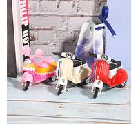 Qcwwy Highly Alloy Simulation Motorcycle Model for Children Taken From Backward Vehicles, 3pcs Alloy Motorcycle Model for Collection Gifts, Suitable for Children // 3.9 X 1.6 X 2.8in