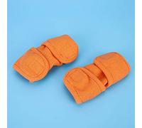 Qcwwy Hip Joint Care Dog Products 2 Pcs with Adjustable Hook Loop for Post Surgery Recovery Joint Pain Relief Licking Prevention Dog Knee Brace Leg Support Elbow Protector Dogs (L #16)