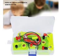 Qcwwy Homeschool Science Kits Circuit Learning Kit Plastic Series Parallel Circuit Toy for Kids Fun And Safe Physics Experiment Box for Homeschool And Classroom Use Science And (Circuit series