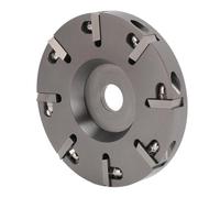 Qcwwy Hoof Trimming Disc Professional 8 Teeth Steel Livestock Plate for Cattles Horses Cow Trimming, Efficient Hoof Maintenance Tool for Livestock Owners