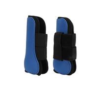 Qcwwy Horse Front Boots with Elastic Cushioning Inner Pad, (blue front