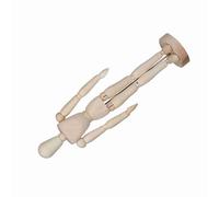 Qcwwy Human Mannequin for Drawing Articulated Wooden Figure for Drawing Articulated Wooden Figure with Flexible Body Ideal for Artists and Beginners to Capture Proportions and Shadows