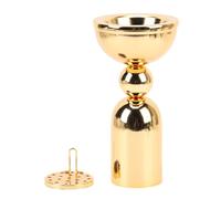 Qcwwy Incense Holder, Stainless Steel Incense Stand Meditation or Yoga Practice Relaxing Ambiance Metal Incense Cone Burner for Decorating Your Home Yoga Room Office