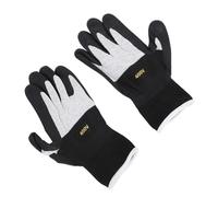 Qcwwy Insulated Rubber Electrician Gloves Lineman Gloves Electrical 400V Voltage Resistant Anti Slip Grip for Installation Maintenance Work