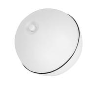 Qcwwy Interactive Cat Self Rotating Ball, 360 Degree Automatic Rolling Toy with Motion Sensor for Indoor Cat Exercise, Auto Direction Change on Impact, Non ABS, Battery Included (Battery Version)