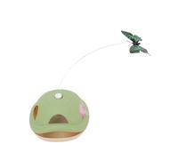 Qcwwy Interactive Cat Toys for Indoor Cats, 2 In1 Automatic Interactive Kitten Toy Self Play Auto Rotation Shape Motion Activated Electronic Fluttering, Moving Feather