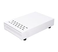 Qcwwy Knock Box, Stainless Steel Coffee Ground Container with Removable Rubber Lever, Ideal for Home and Cafe Use (White)