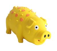 Qcwwy Latex Pet Toys Beautiful Chewing Form of Interactive Dogs Resistant to Dog Bits, Lasting Yellow Pets for a Long time.