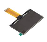Qcwwy Lcd Display Module 128 X 64 Resolution Selfilluminated 24Pin Inline Flexible Organic Lcd Screen For Replacement Organic Lcd Screen, (Blue Displaying)