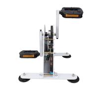 Qcwwy Light 100 -W Compact Pedal Power Generator for Smartphones and Portable TVs Beach and Carbon Steel Trips Suitable