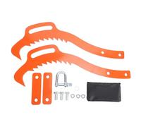 Qcwwy Log Tongs, 30 Inch Eagle Claw Design Log Grapple Heavy Duty Timber Grapple 2 Claw Hook Tongs Lumber Skidding for Tractors, Trucks, Forklifts, ATVs