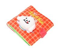 Qcwwy Long -lived Dog Sniffing Book Brain Stimulating Pet Puzzle Toys for Puppy Training Dog Feed Mat