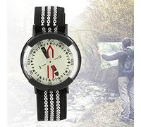 Qcwwy Luminous Compass Watch Other Hiking Camping Supplies Strap with Powerful Magnetic Liquid for Camping Diving Hiking Outdoor Activities Luminous Compass Watch Adjustable Elastic