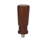 Qcwwy M10 Portafilter Handle, Wooden Coffee Filter Handle Ergonomic Grip Thread Universal Coffee Maker Replacement Portafilter Exquisite Workmanship for Home Barista Tool