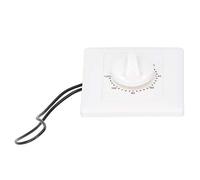 Qcwwy Mechanical Countdown Timer, 120 Minutes Timing Switch Controller with High Conductivity Copper, for Fans Water Heaters Routers Fish Tanks Light Bulbs