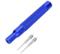 Qcwwy Metal Watch Band Punch Tool, Link Pin Remover, Replacement Needle, Portable and Lightweight, Ideal for Watch Repairing, Band Removing (0.9mm)