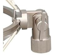 Qcwwy Microphone Shock Mount Other Microphone Accessories Holder Stand with Highly Flexible Surround Design for Recording Podcasting Broadcasting Shock Mount Metal Mic (Silver)