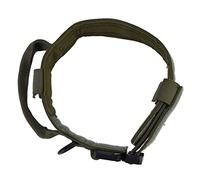 Qcwwy Military Dog Collar Heavy Duty K9 Collar with Adjustable Handle Control for Large Breed Training Walking (XL)