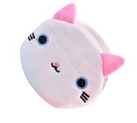 Qcwwy Mini Cat Plush Coin Purse Change Wallet Money Pouch with Multiple Compartments for Kids Gift Money Management