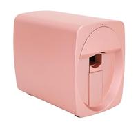 Qcwwy Nail Art Printer Nail Printer Machine Professional Art DIY Pattern Printing Machine Stamper Portable DIY Color Printing for Home Travel Party Living (Rose Gold)