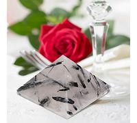 Qcwwy Natural Amethyst Crystal Pyramid Desktop Accessories Color with Natural Grain Home Decoration Family Friend Feng Shui Paperweight Amethyst Crystal Pyramid Violet Home