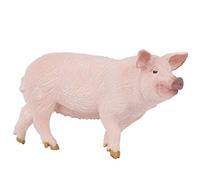 Qcwwy Nice Animal Models Pork Toys Improving Games At the Vocabulary House for Children PVC Material