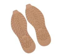 Qcwwy Non Slip Rubber Shoe Sole Repair, Replacement, Full Bottom V Shape Repair Material, Easy to Cut for Repairing Shoes, with Wear Resistant, for Sports Soles (Skin Color)