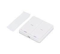 Qcwwy Other Home Appliance Parts 2.4GHZ Controller with Double-Sided Tapes for Home Bedroom Living Room Kitchen Smart Scene Switch Wireless WIFI Appliances