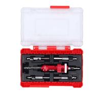 Qcwwy Other Household Hardware Accessories Set Adjustable Depth Stop Tool Kit 5 Piece High Grade Steel Drill Bits for Woodworking and Plastic Projects Countersink Drill Bit
