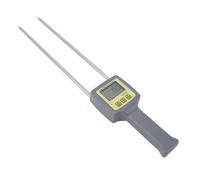 Qcwwy Paper Humidity Tester, Handheld Digital Psychrometer with Clear LCD Display, Portable Energy Saving Design, Waste Paper Probe for Monitoring Dryness