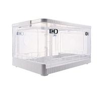 Qcwwy Pet Dry Box, Quick Drying, Extra Quiet, Foldable Hair Dryer For Cats And Small Dogs, Spacious Plastic Design For Grooming And Relaxation (Small)