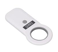 Qcwwy Pet Microchip Reader Plastic Dual Frequency Scanner Portable Animal Tag Scanner For Dogs And Cats 134.2K Frequency Handheld Device Dog Training Products