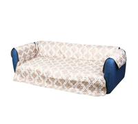 Qcwwy Pet Sofa Pad for Three Seater Sofa, Non Slip Pet Lounge Mat with Polyester Pongee Ultrasonic Printing, Dog Cat Couch Protector (Three people: 167 * 190cm)