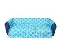 Qcwwy Pet Sofa Pad for Three Seater Sofa, Non Slip Pet Lounge Mat with Polyester Pongee Ultrasonic Printing, Dog Cat Couch Protector (Three people: 167 * 190cm)
