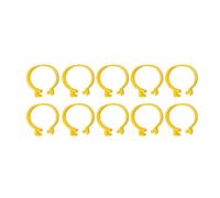 Qcwwy Plastic Chicken Leg Rings, Distinctive Markings for Poultry Identification, Easy to Use, Premium Quality. Versatile Tool for Breed Monitoring and Management, Customizable Design (16mm)