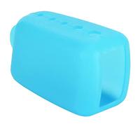 Qcwwy Portable and Useful Toothbrush Cover, Silicone Toothbrush for Outdoor Camping Travel Essentials, Material, Easy to Carry, DISTINGUISH Your (Greenish Blue)